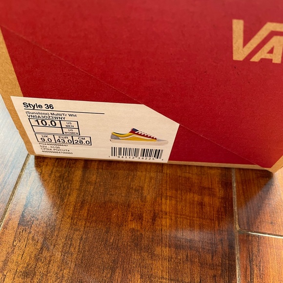 VANS Style 36 SUNSHINE MENS 10 - Picture 4 of 4